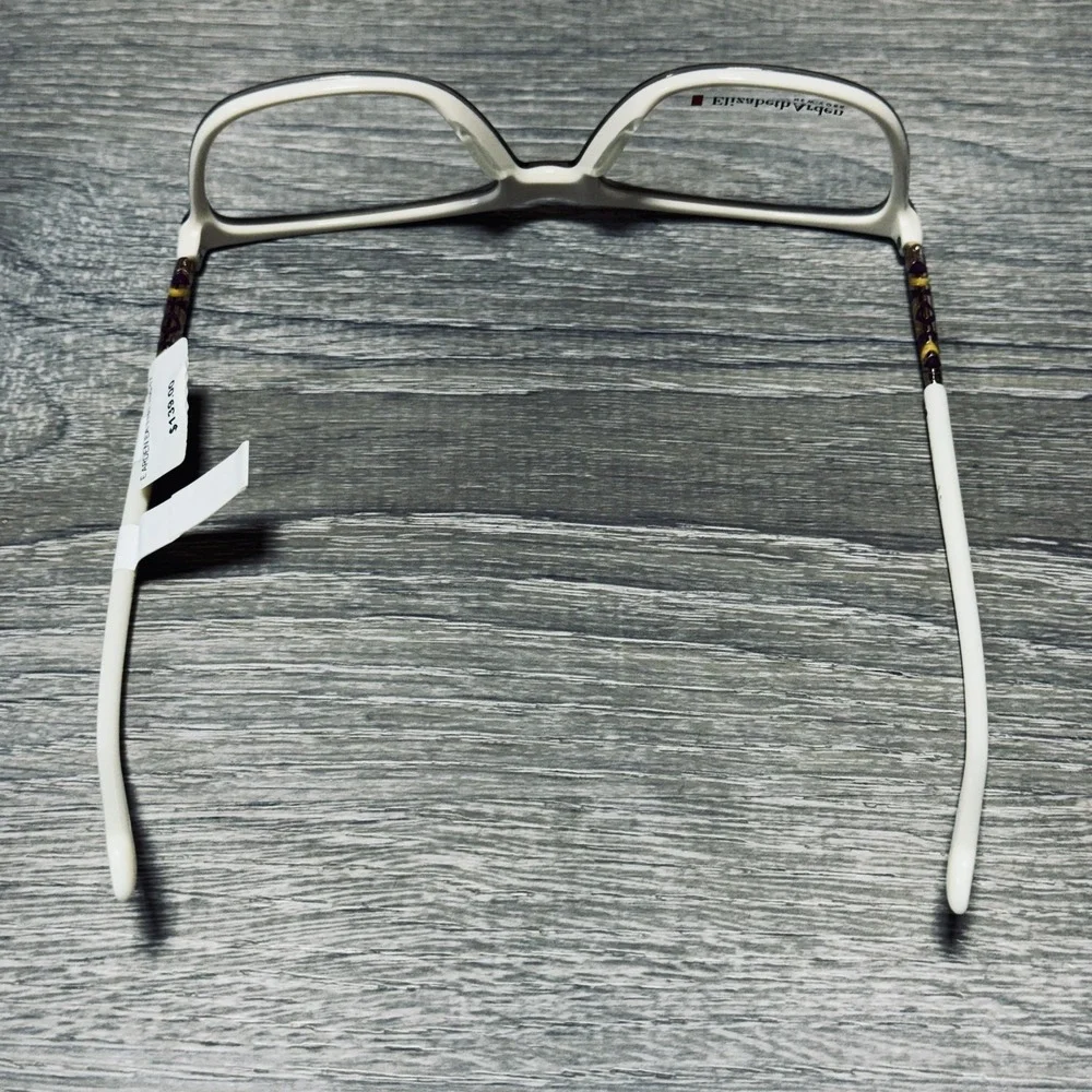 Elizabeth Arden EA 1181 55-17 Eyeglass Frames Womens Beige Argyle‎ Square 140